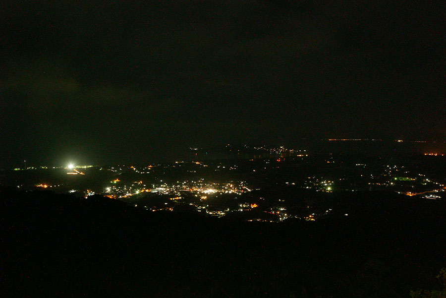 沖繩｜因為天氣不好而失敗的夜景